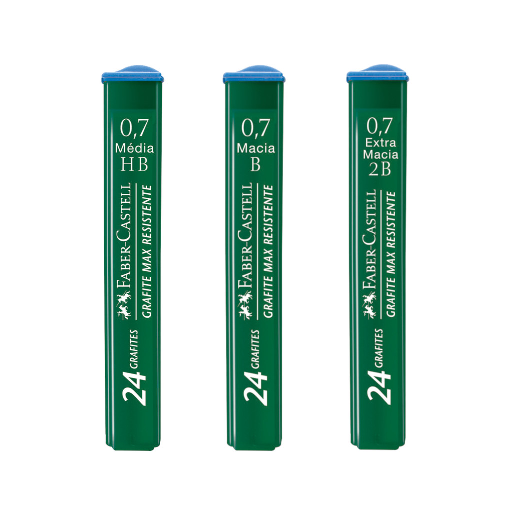 Grafite Técnico 0.7mm – Faber-Castell em Oferta na Shopee