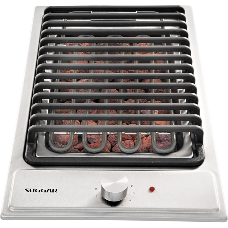 Cooktop Elétrico Inox Barbecue Churrasqueira com Grelha em Oferta na Shopee