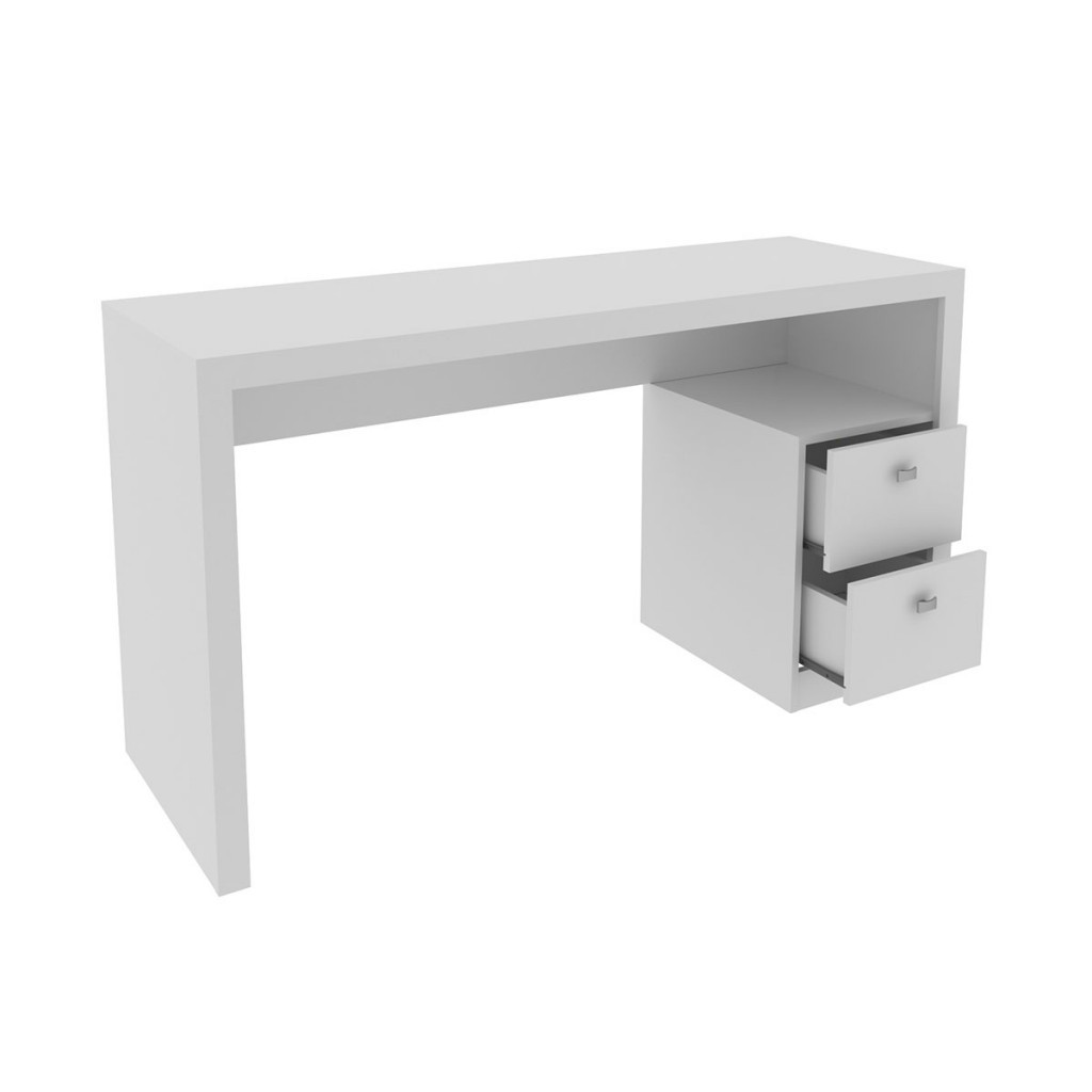 Mesa para Escritório 2 GAVETAS BRANCO ME4130 - TECNO MOBILI · foto 2