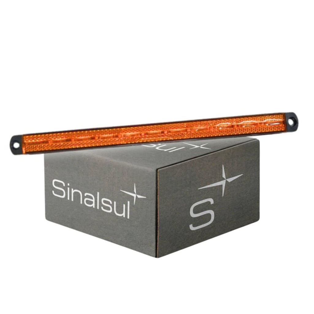 Lanterna Posição Delimitadora LED C/ Refletor e Suporte WIDE