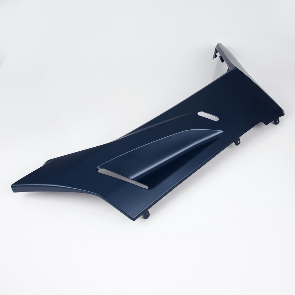 Tampa Lateral Piso Direito Pcx 160 Dlx 2023 A 2024 Azul Original Honda — imagem 2 de 2
