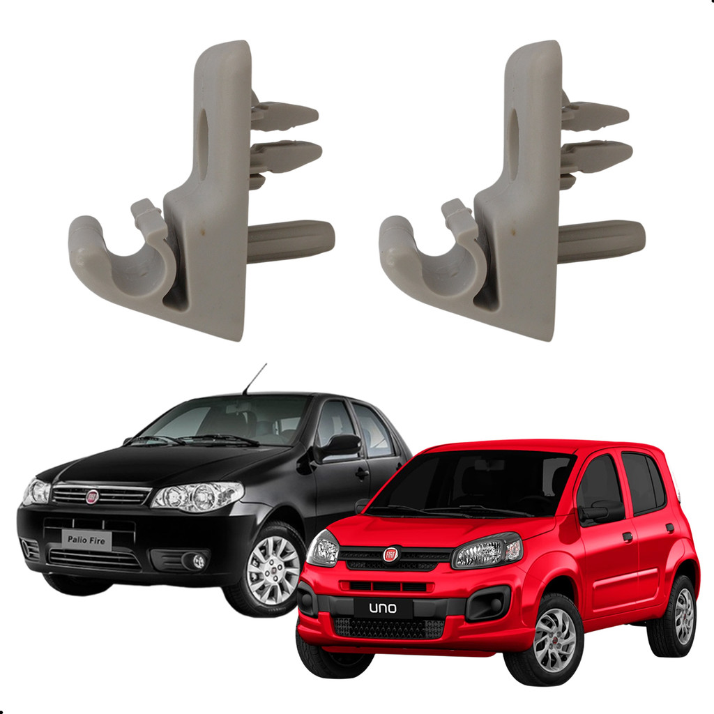 Par Suporte Para Quebra Sol Palio Siena Strada Uno Mobi em Oferta na Shopee