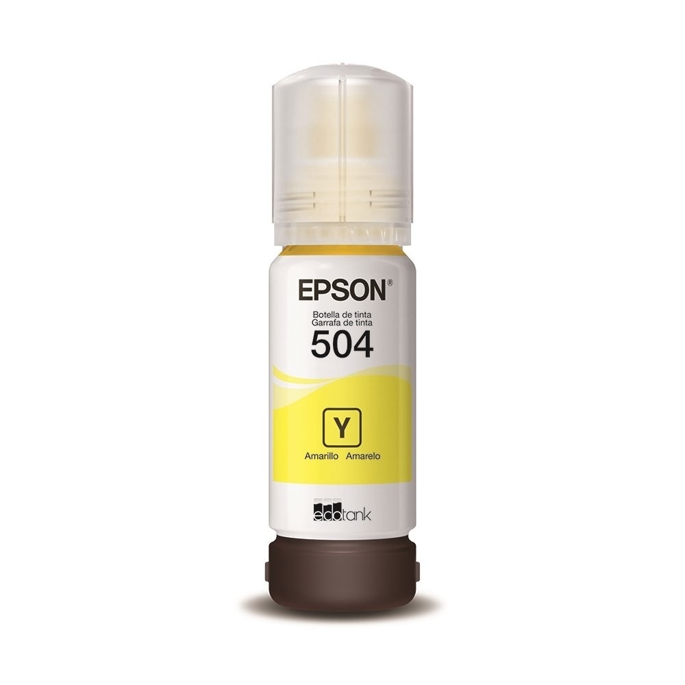 Refil De Tinta Epson T504422-BR Amarelo | Para Impressoras L4150|L4160|L4260|L6171|L6270|L14150|L6161|L6191 em Oferta na Shopee