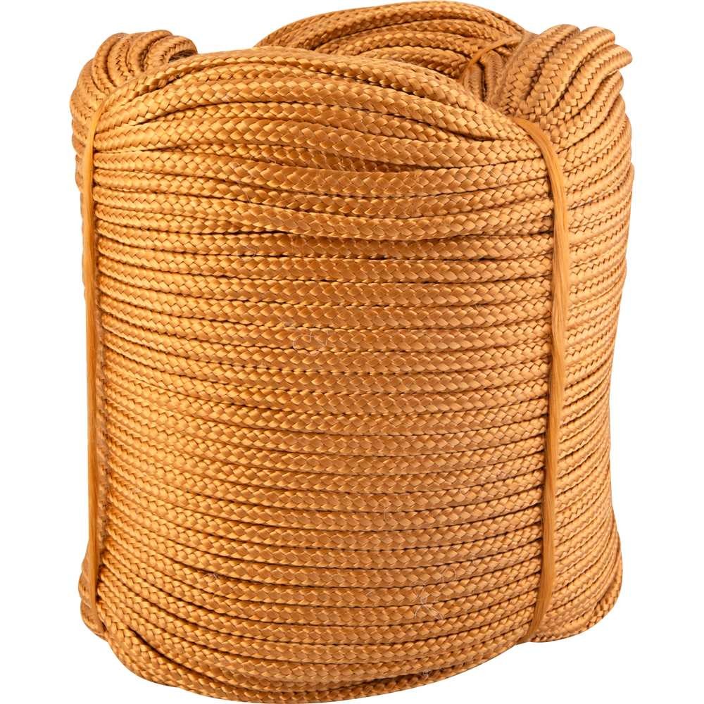 Corda Caminhoneiro Trançada 8mm x 165m Ouro Vonder