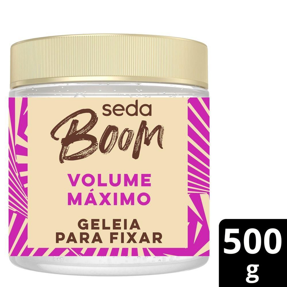 Geleia Seda Boom Volume Máximo 500g - Beauty