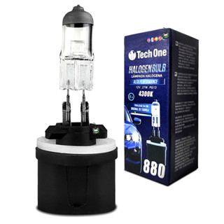 Lâmpada Halógena 880 4300k 12V 27w Techone em Oferta na Shopee