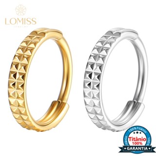 LomissPiercing Septril Rook Conch Nariz Argola Titânio Segmento Articulado Detalhado em Oferta na Shopee