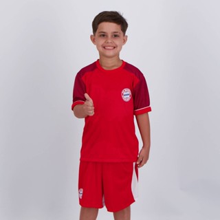 Kit Infantil Bayern de Munique Vermelho em Oferta na Shopee