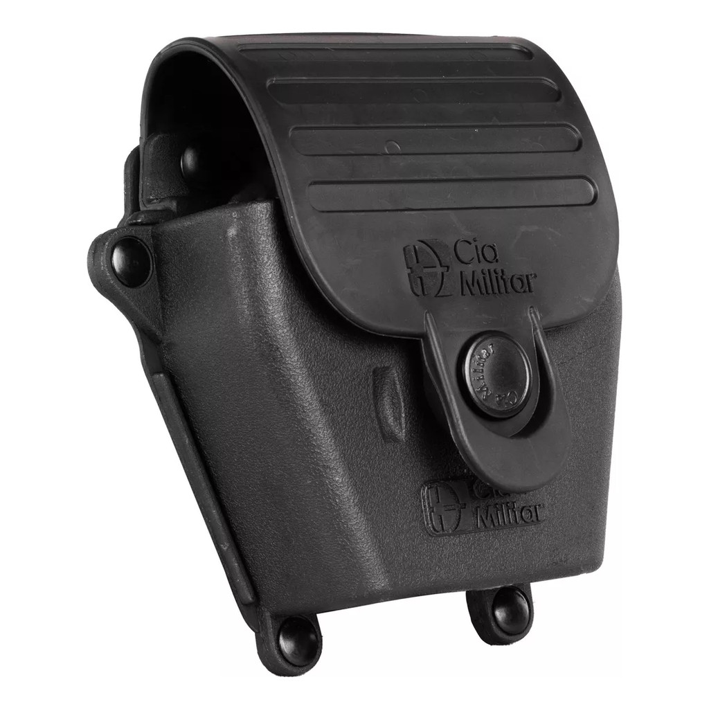 Porta Algema De Polimero Para Cinto Tatico Segurança Preto em Oferta na Shopee