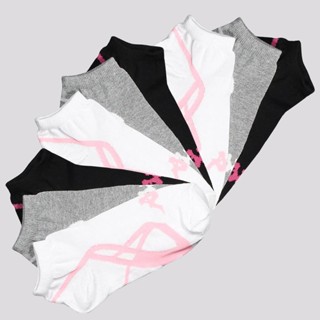 Kit Meia Kappa 9 Pares Cano Baixo Branca Cinza e Preta em Oferta na Shopee