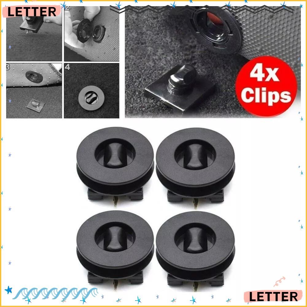 Carta 4 Suportes Dos Grampos Apertos Pces , Retentor Durável Preto Do Grampo Tapete , Clipes Antiderrapantes Da Esteira 