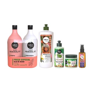 Kit Nutrição dos fios em Oferta na Shopee