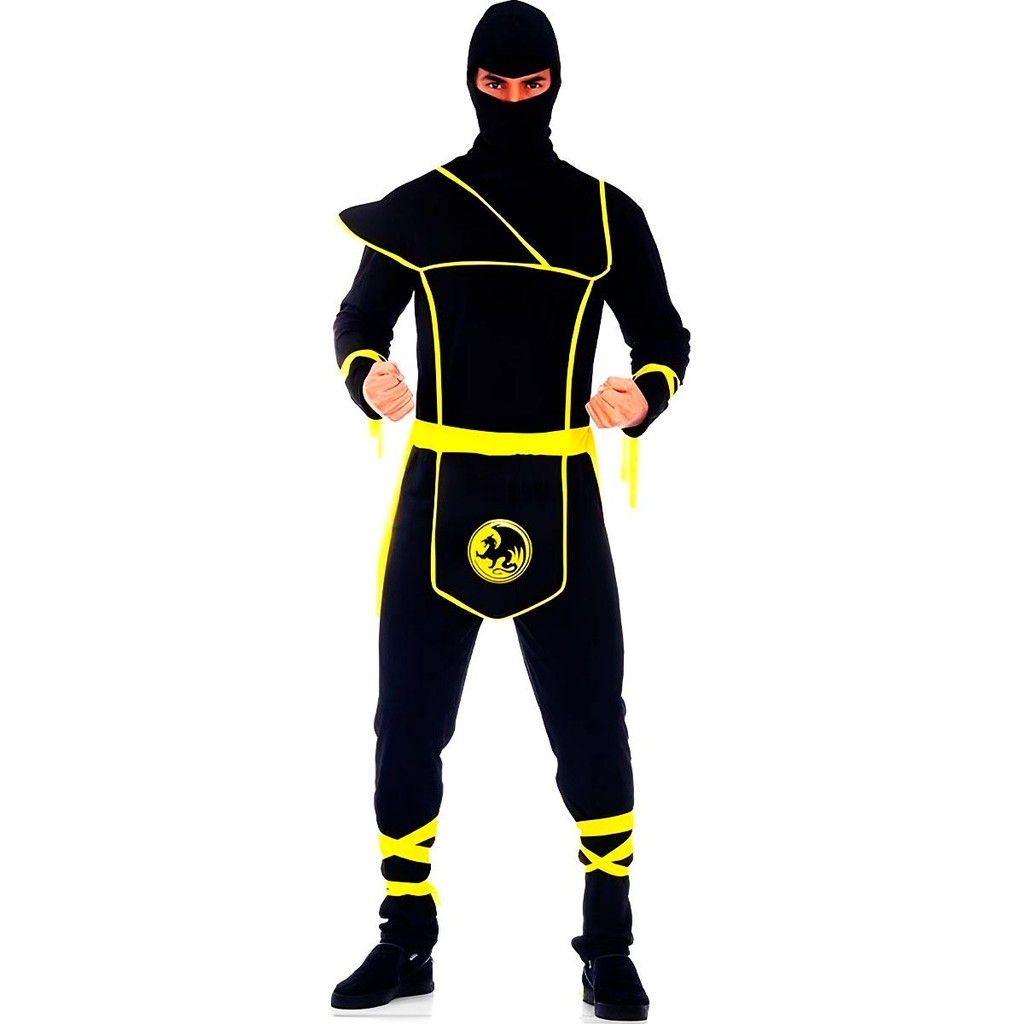 Fantasia de Ninja Adulto Masculino Mortal Kombat em Oferta na Shopee
