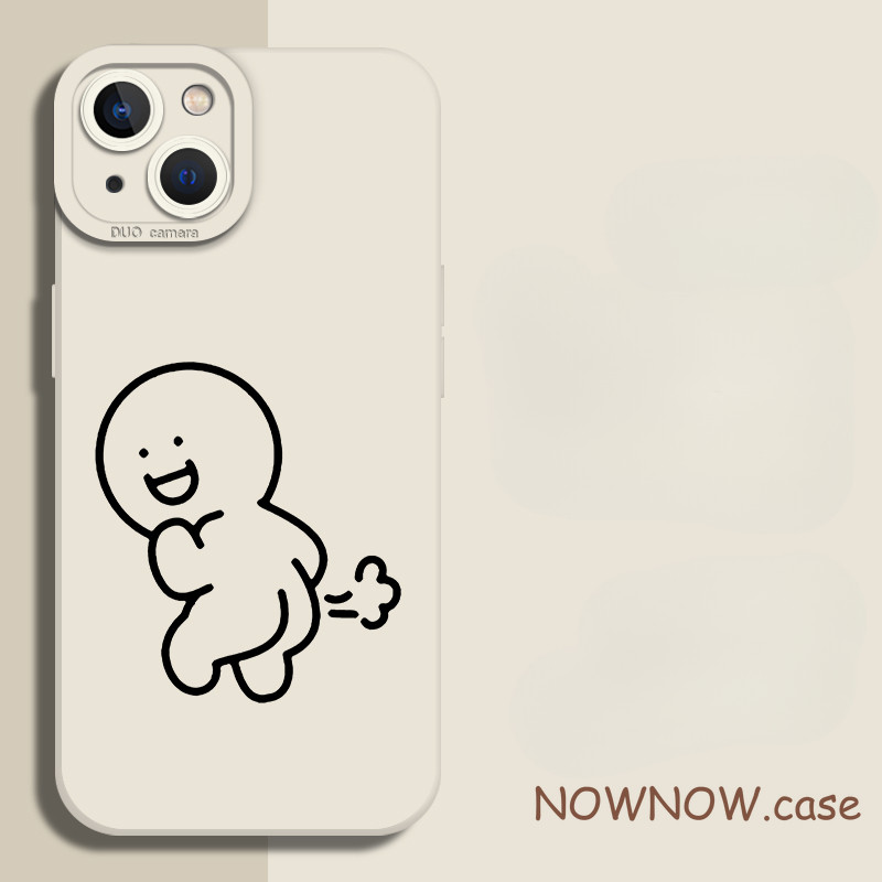 Para IPhone 16 15 14 13 12 11 Pro Max X XR XS 7 8 Plus Bonito E Engraçado Dos Desenhos Animados Casal Caso De Telefone C