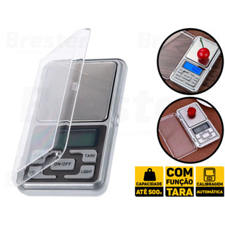 Mini Balança De Precisão Digital Portátil Bolso Doméstica 0.1 a 500g Ouro Prata Metal Joias Farmácia em Oferta na Shopee