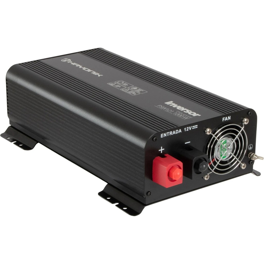 Inversor De Onda Pura 1000w Hayonik Motorhome 12v 220v