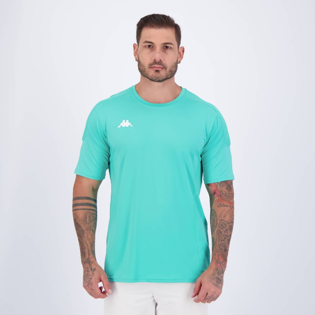 Camisa Kappa Tully Verde Claro em Oferta na Shopee