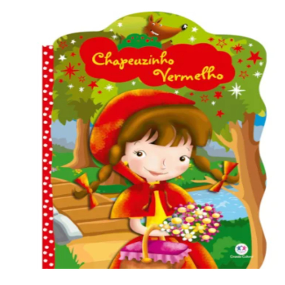 Kit 10 Livros De História Infantil Chapeuzinho Vermelho e o Lobo Mau: O Clássico que Encanta Gerações