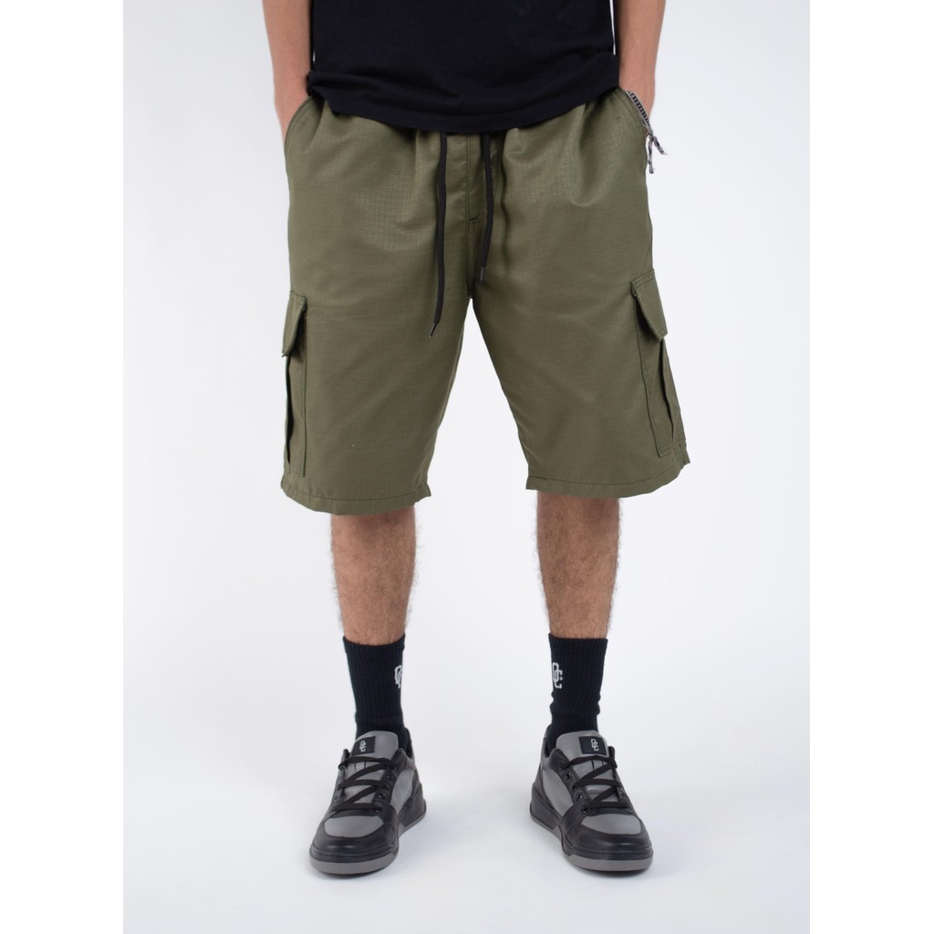 Bermuda Cargo Rip Stop Overcome Basic Verde