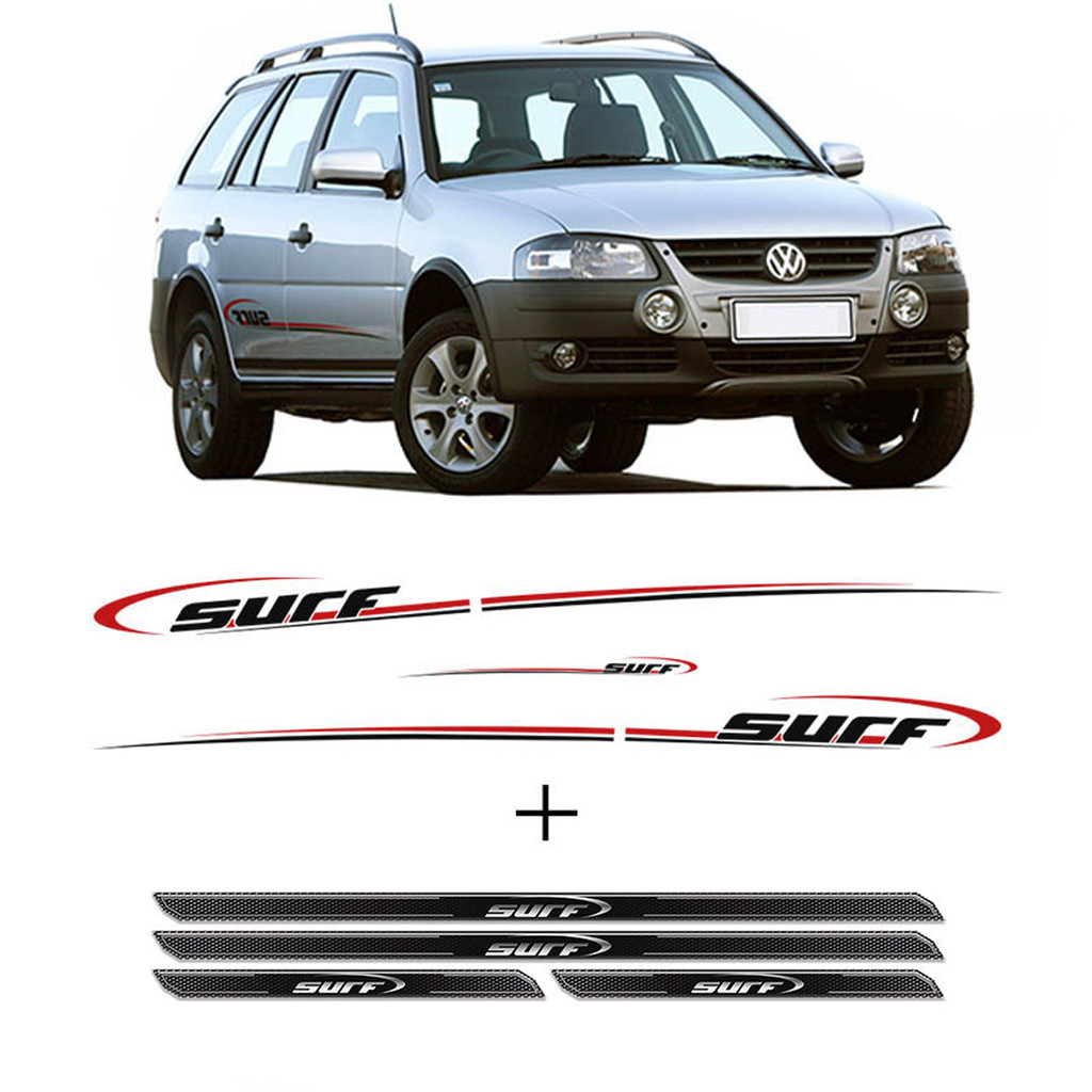 Kit Faixa Parati Surf Preto Vermelho 08/ + Soleira da Porta em Oferta na Shopee