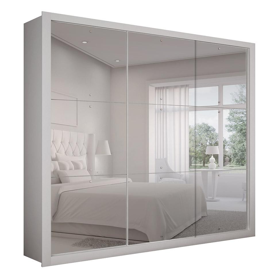 Guarda-Roupa Casal Veneza Gold 3 PT 4 GV Branco