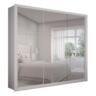 Guarda-Roupa Casal Veneza Gold 3 PT 4 GV Branco em Oferta na Shopee