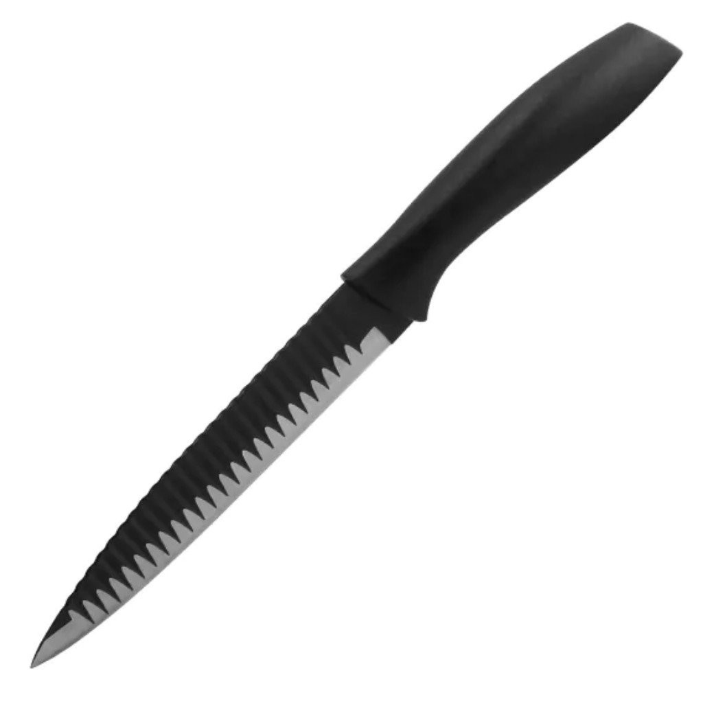 Faca Inox 5,5" Austrália Preta Austrália