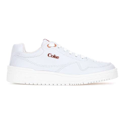 Tênis Coca Cola Hope Town Branco e Cobre - Feminino