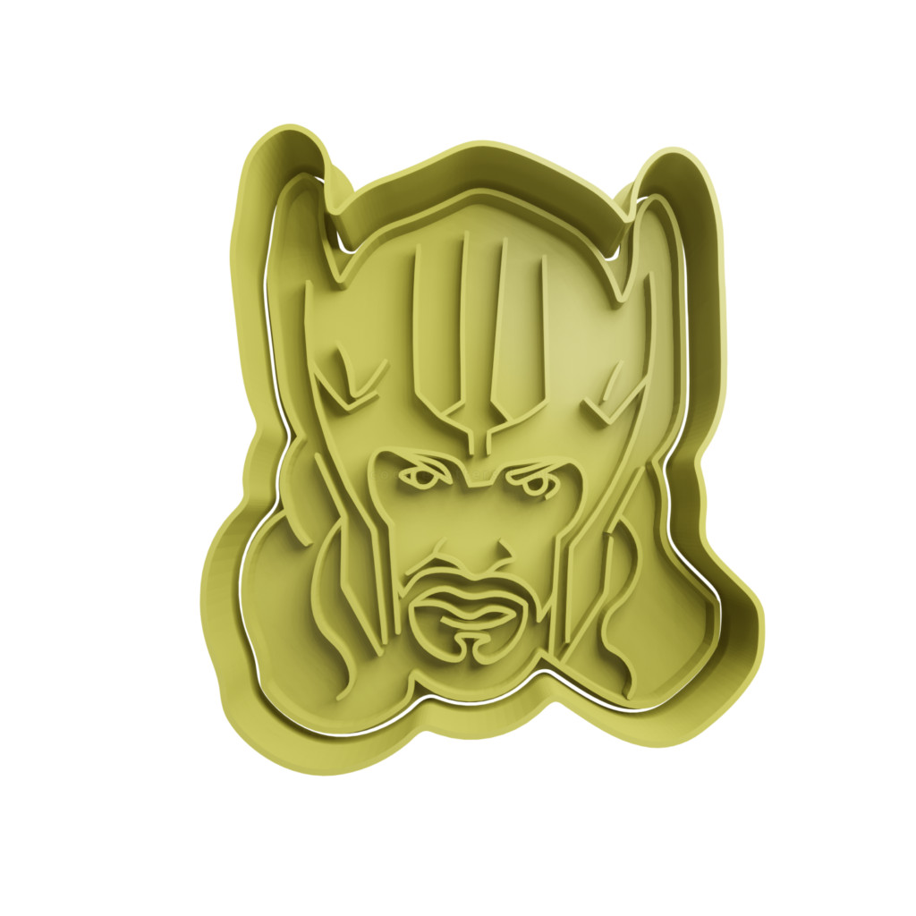 Cortador De Biscoito Thor Cabeça 2 - Thor
