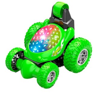 Carrinho Controle Remoto sem Fio Mini CRAZY DM TOYS DMT7092 Verde