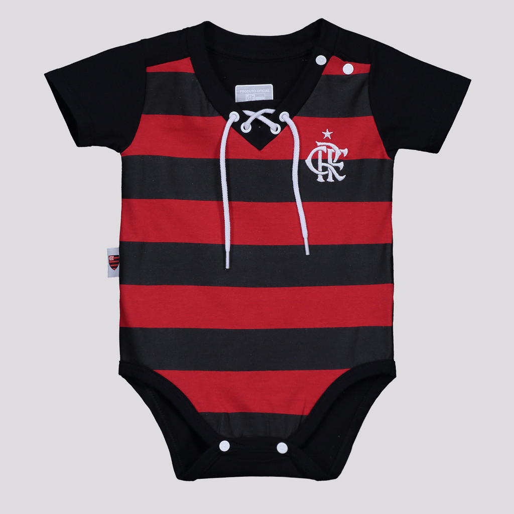 Body Flamengo Vintage Preto