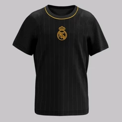 Camisa Real Madrid Lenda Infantil Preta