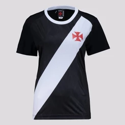 Camisa Vasco Principia Feminina Preta