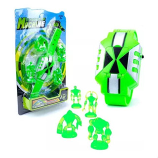 Relógio Ben 10 Com 4 Bonecos Aliens Luz E Som Ominiverse em Oferta na Shopee
