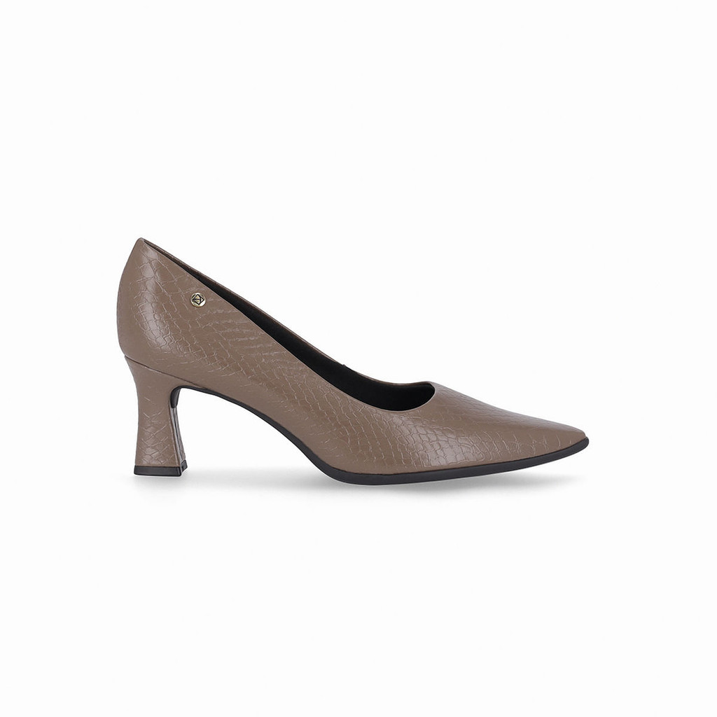 Scarpin Irene Salto Alto Taupe - Women Shoes