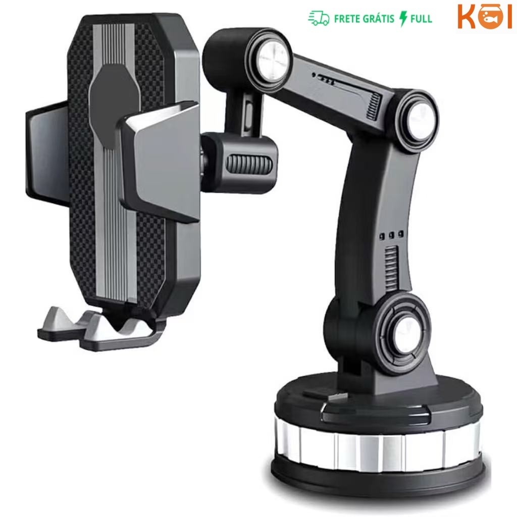 Suporte Pra Celular Anti Queda Veicular 360 ajustável carro Painel Vidro Parabrisa universal IT-BLUE
