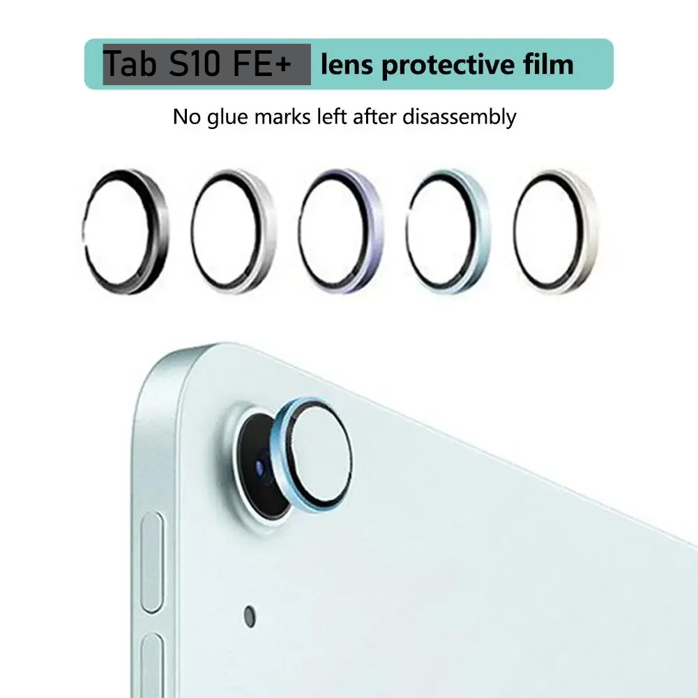 Lente De Câmera De Filme Protetor De Metal Para Samsung Galaxy Tab S10 FE + 13.1