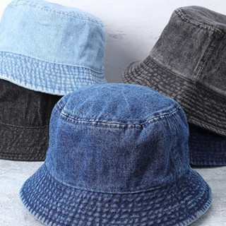 Chapéu Jeans Regulagem Bucket Adulto Unissex Pescador Proteção Solar Moda em Oferta na Shopee