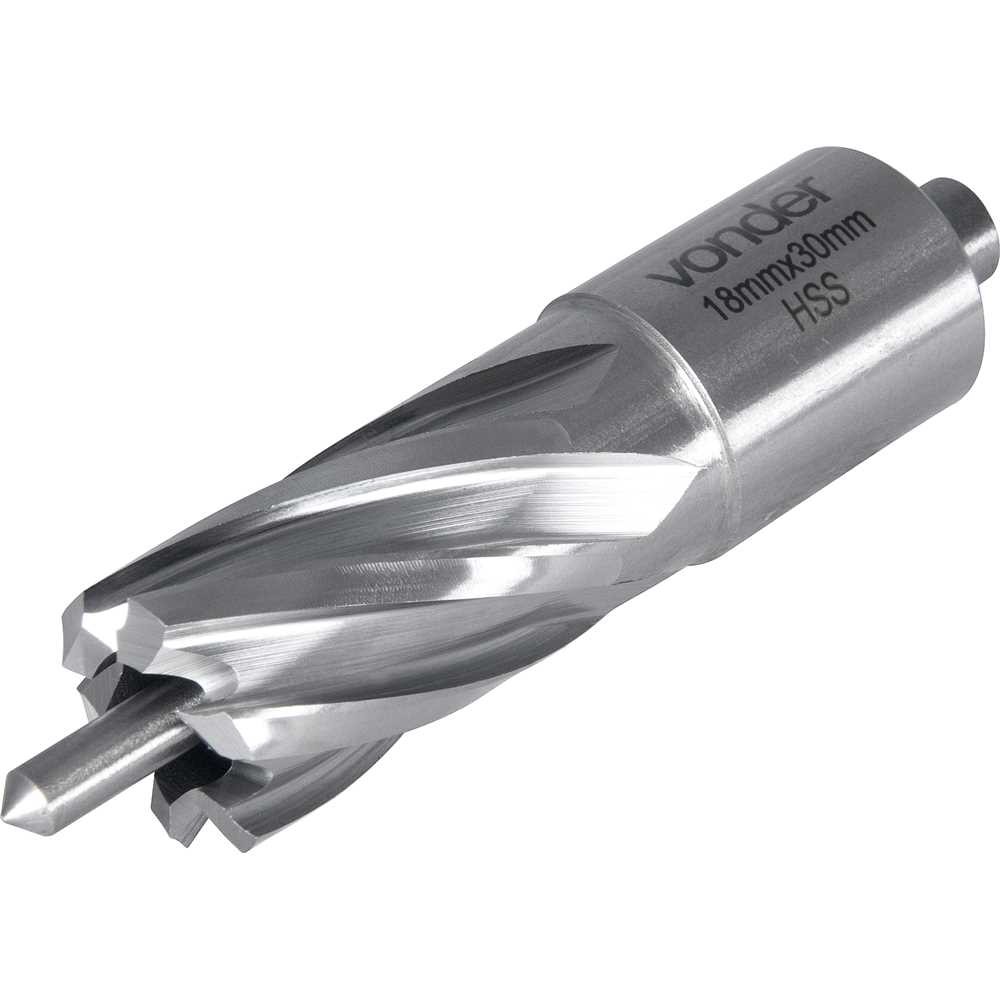 Broca Anular Encaixe Weldon 18 Mm X 30 Mm Vonder