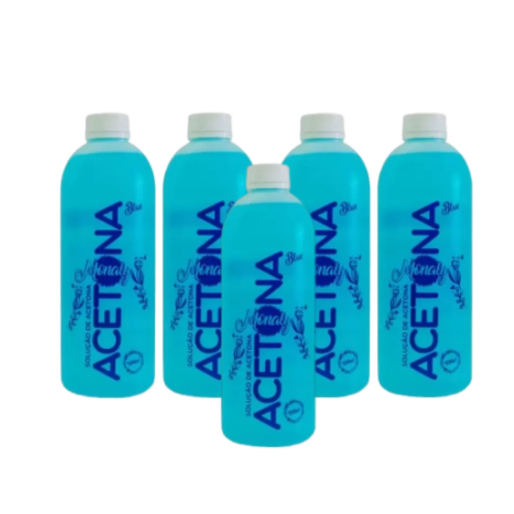 Kit Com 5 acetonas Removedor de esmalte Monaly - laboratório Musa em Oferta na Shopee