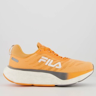 Tênis Fila Float Maxxi 2 Laranja e Cinza em Oferta na Shopee