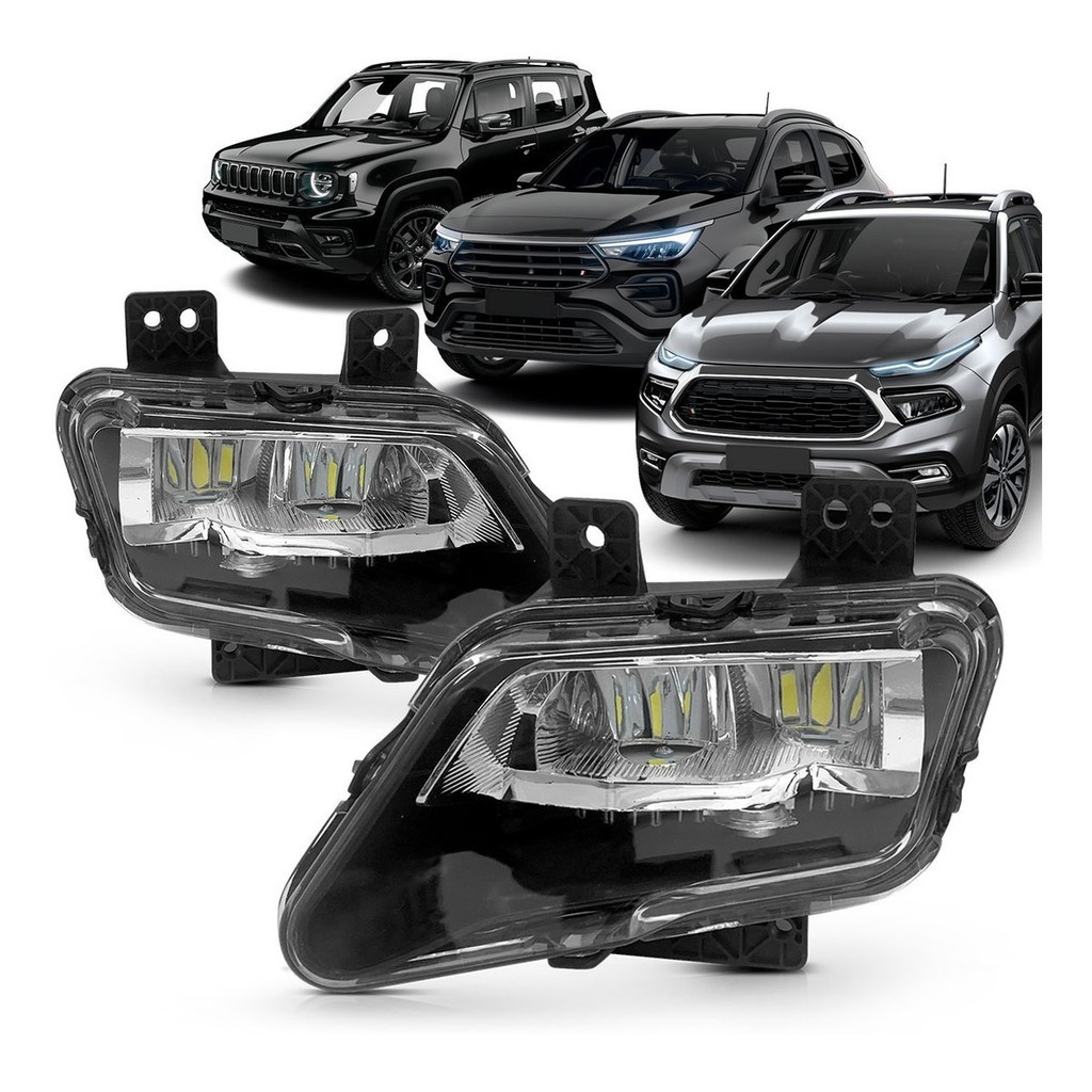 Par Farol Milha Auxiliar Renegade Pulse Toro 2022 2023 Led
