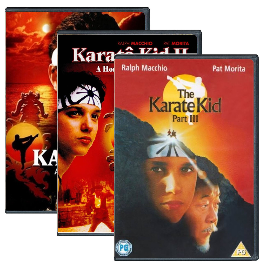 Dvd Karate Kid Trilogia 3 Dvd