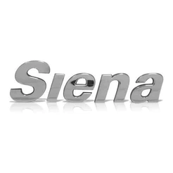 Emblema Sigla Tampa Traseira Siena 2001 2002 2003 Fiat