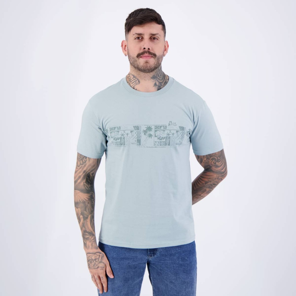 Camiseta Nicoboco Robin Verde Claro - Baby & Kids Fashion