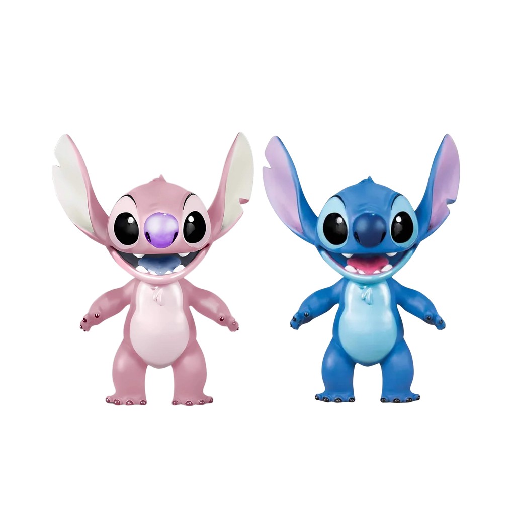 Boneco Gigante Vinil Articulado Unitário 40cm Coleção Lilo & Stitch Disney Mimo Toys
