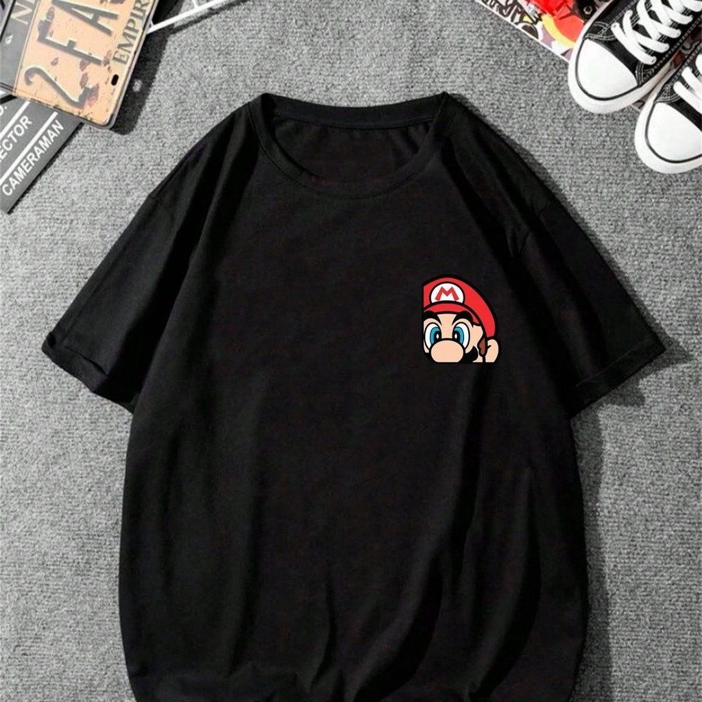 Camiseta Desenho\Jogo Unissex 100% Algodão Streetwear Lançamento Envio Varias Cores!!