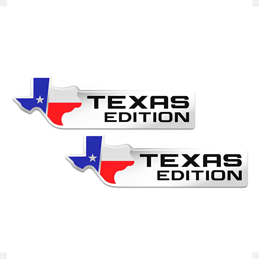 Emblemas Texas Edition Compatíveis Dodge Ram, F-250, Ranger