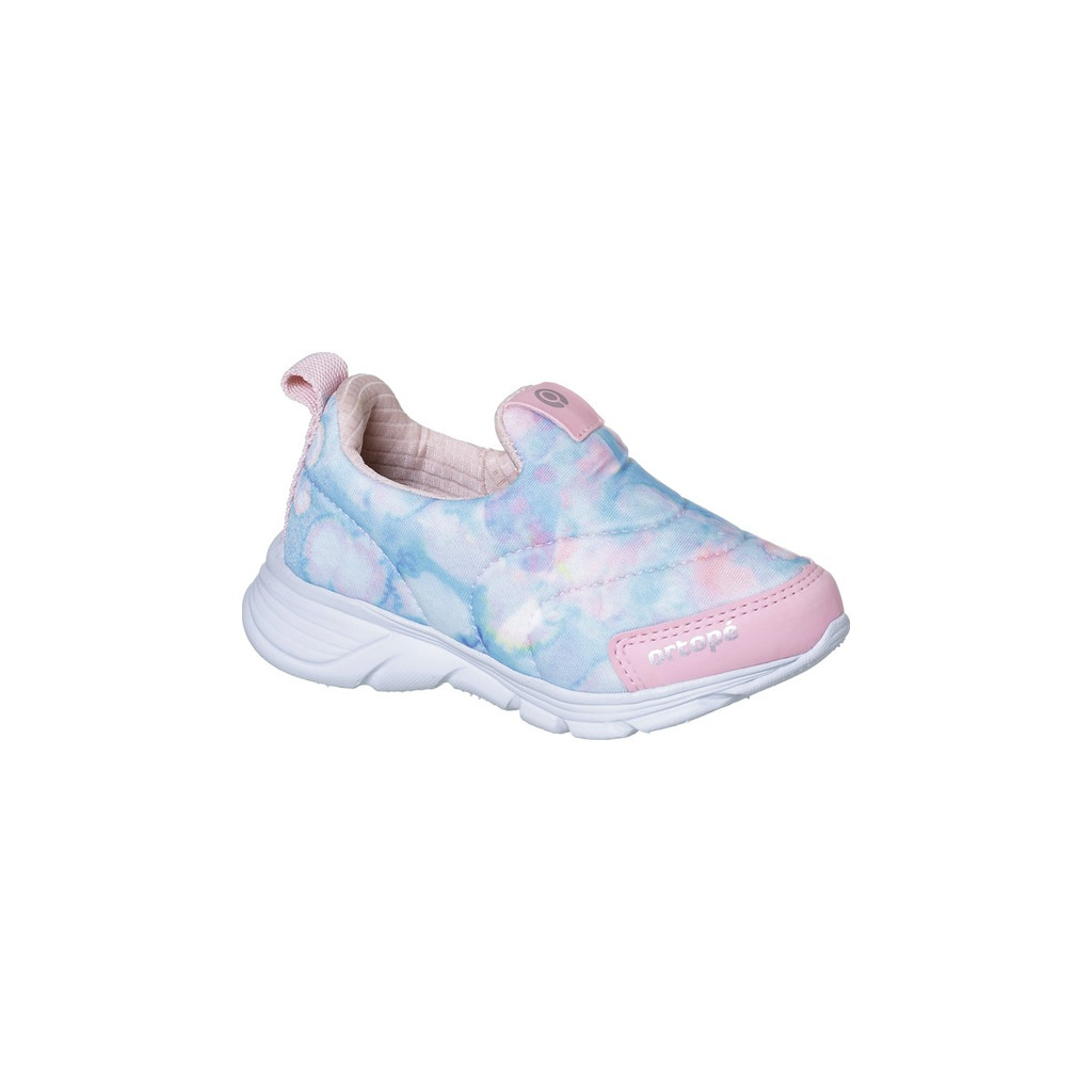 Tênis Infantil Feminino Ortopé Fly Baby Rosa Azul Bebê