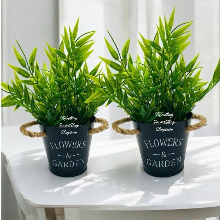 Par De Arranjos Bambu Kit 2 Buquê Bambu Com 2 Vasos Garden Preto Decorar Ambientes Arranjinho Artificial Decoração em Oferta na Shopee